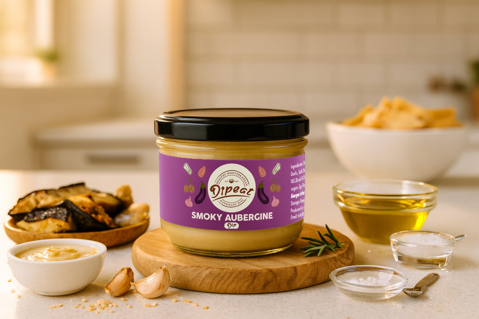 Smoky Aubergine Dip